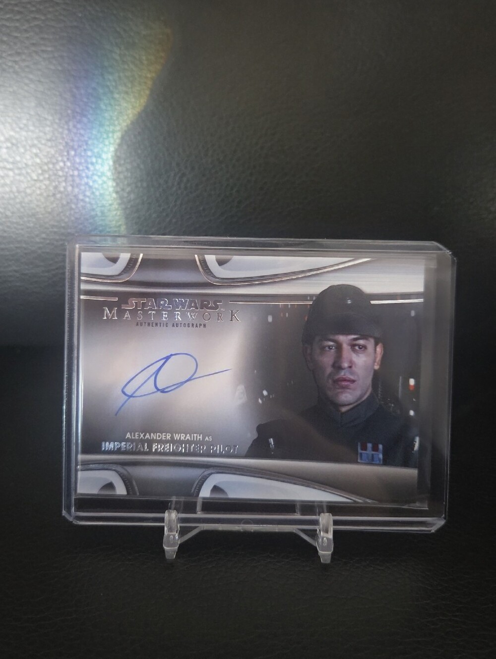 2021 Topps Star Wars Masterwork Authentic Autograph Card of Imperial Pilot